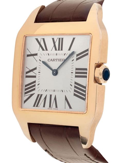 pre owned cartier santos dumont.